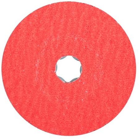 Pferd 40725 COMBICLICK Fiber Disc 4-1/2inDia. Ceramic Ox. CO-COOL 24 Grit 40725-PFERD